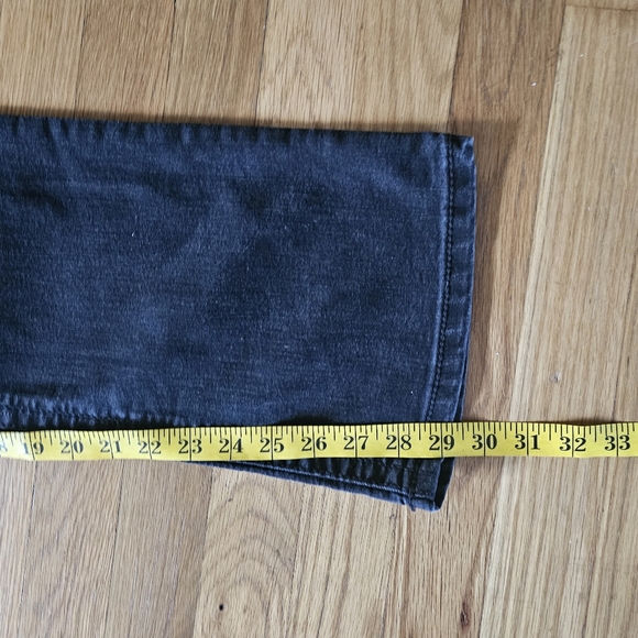 Lee Platinum Label Barely Bootcut Midrise Black Jeans Women's Size 10 Short - Picture 13 of 16